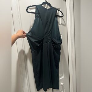 Deep hunter green dress
